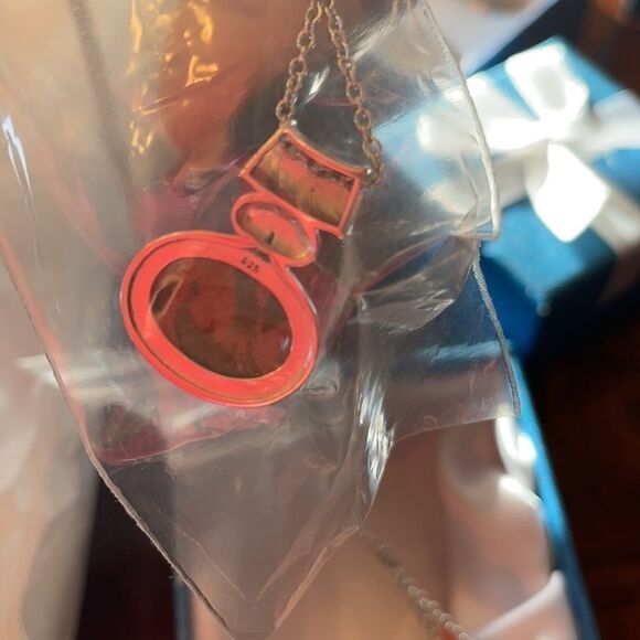 Labradorite Sterling Silver Pendant Necklace Chain - Picture 8 of 8